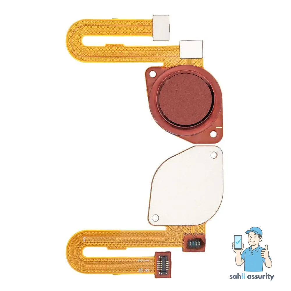 Fingerprint Sensor with Flex Cable for Motorola Moto E7 Power White